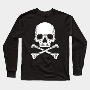 Cross bones and skull Long Sleeve T-Shirt